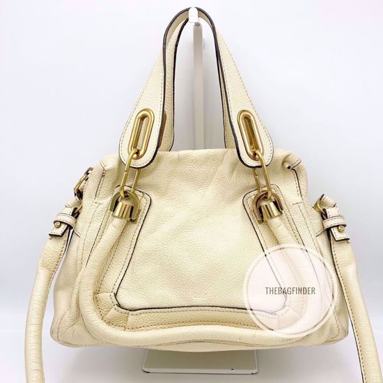 Picture of Chloe Paraty Small Light Beige