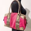 Picture of Fendi Canvas Pink Bowlers Tote
