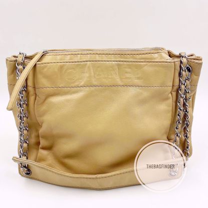 Picture of Chanel Accordion Lambskin Shoulder Bag