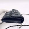 Picture of Chanel Quilted Wallet on Chain Black