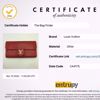 Picture of Louis Vuitton LockMe Wallet Red