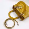 Picture of Christian Dior Lady Small Gold Patent