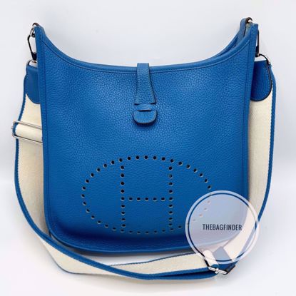 Picture of Hermes Evelyne III PM Mykonos Blue