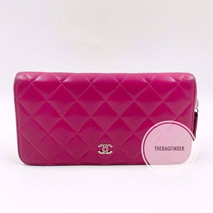 Picture of Chanel Pink Zippy Wallet