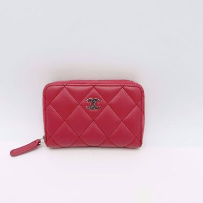 Picture of Chanel Small Zippy Caviar Pink